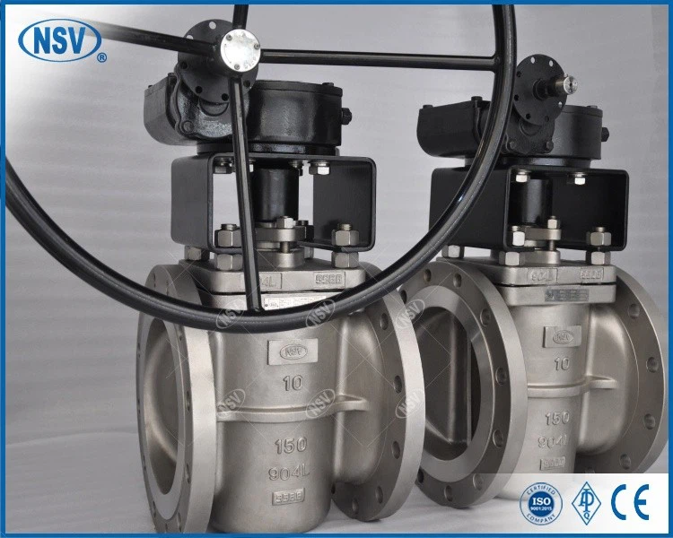 904L Single Gland Plug Valve factory