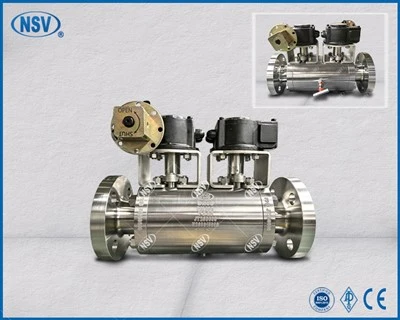 DN50-PN100 DBB dvojni krogelni ventil